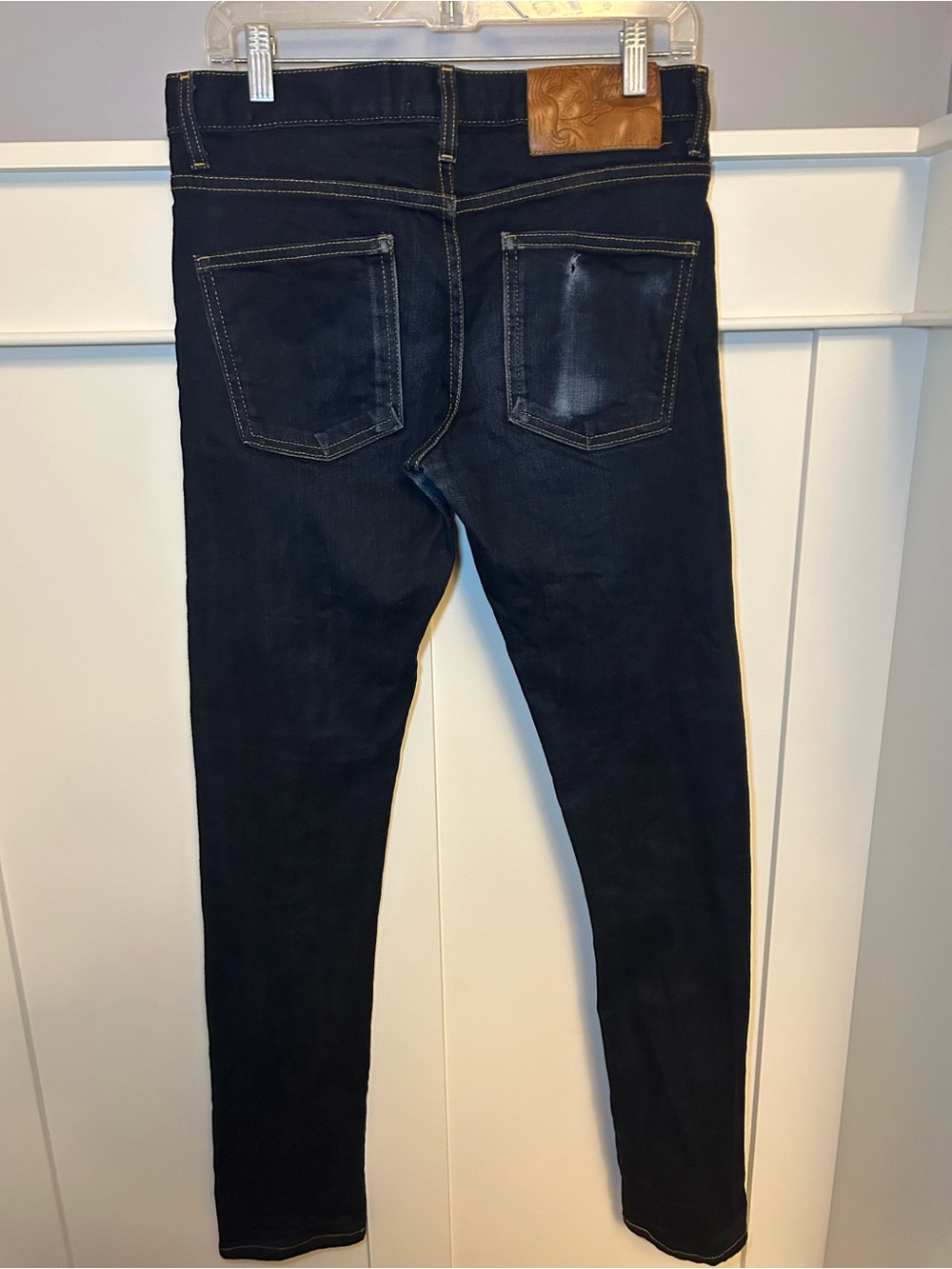 Naked & Famous Deep Indigo Stretch Selvedge Denim jeans - Picture 2 of 13
